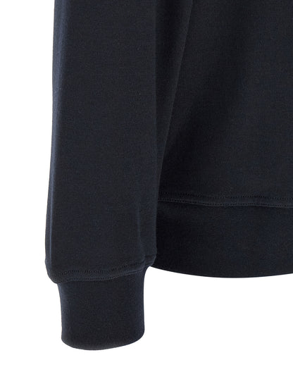 Sweatshirt Hoodie by Brunello Cucinelli for men in cashmere silk & polyamide blue features a edgy silhouette, detailed with a edgy and for a refined finish.