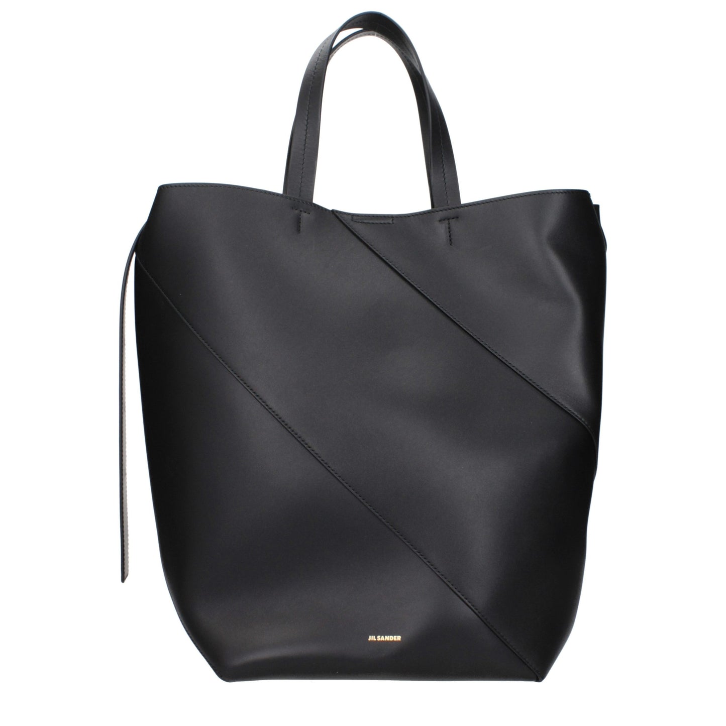 Crossbody Handbag by Jil Sander for women in leather black features an versatile silhouette, showcasing a secure and versatile with versatile crossbody-strap & adjustable-strap for a versatile finish.