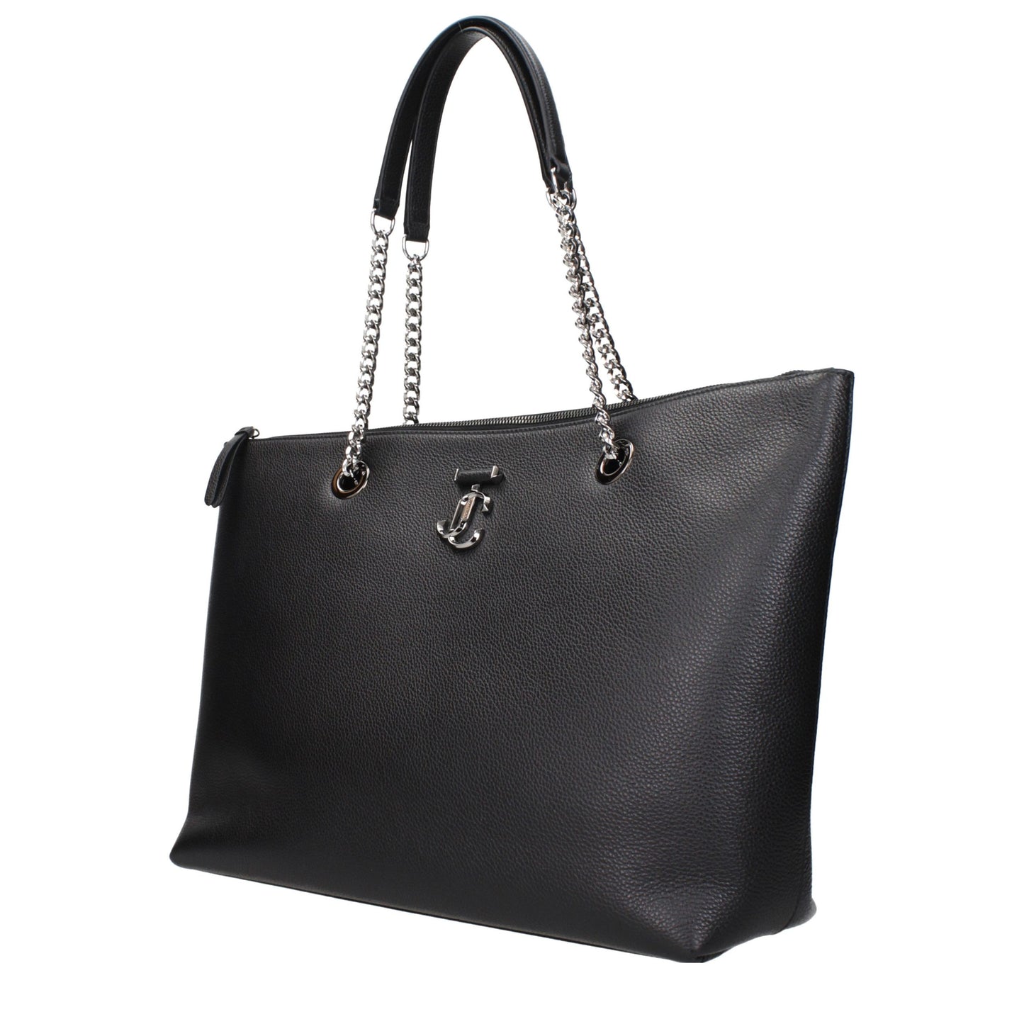 Shoulder Bag by Jimmy Choo for women in leather black features an effortlessly chic silhouette with a secure , ample , and versatile shoulder-strap for effortlessly chic everyday luxury.