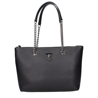Shoulder Bag by Jimmy Choo for women in leather black features a enviable silhouette, showcasing a secure , ample , and enviable shoulder-strap for a enviable finish.