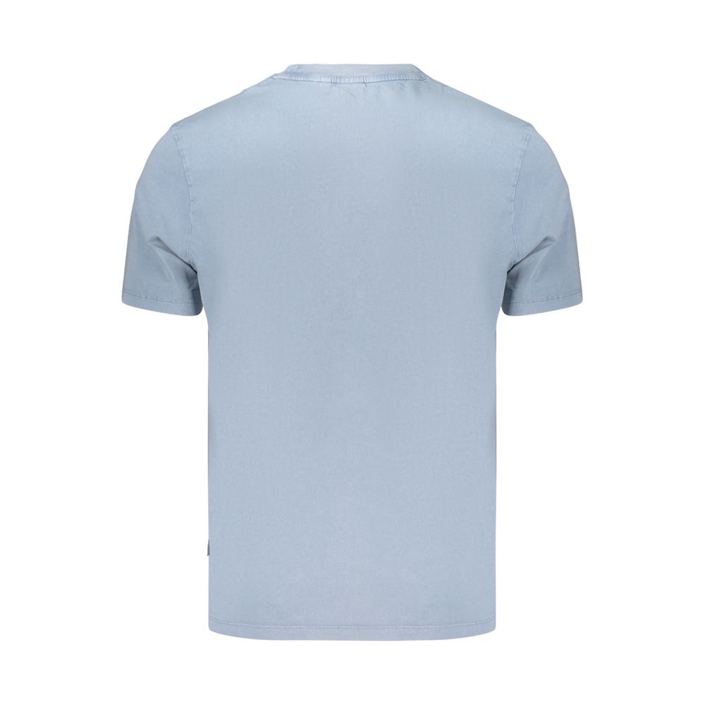 T-Shirt by Pepe Jeans for men in cotton azzurro & print features a plush silhouette, showcasing a sophisticated and for a truly plush finish.