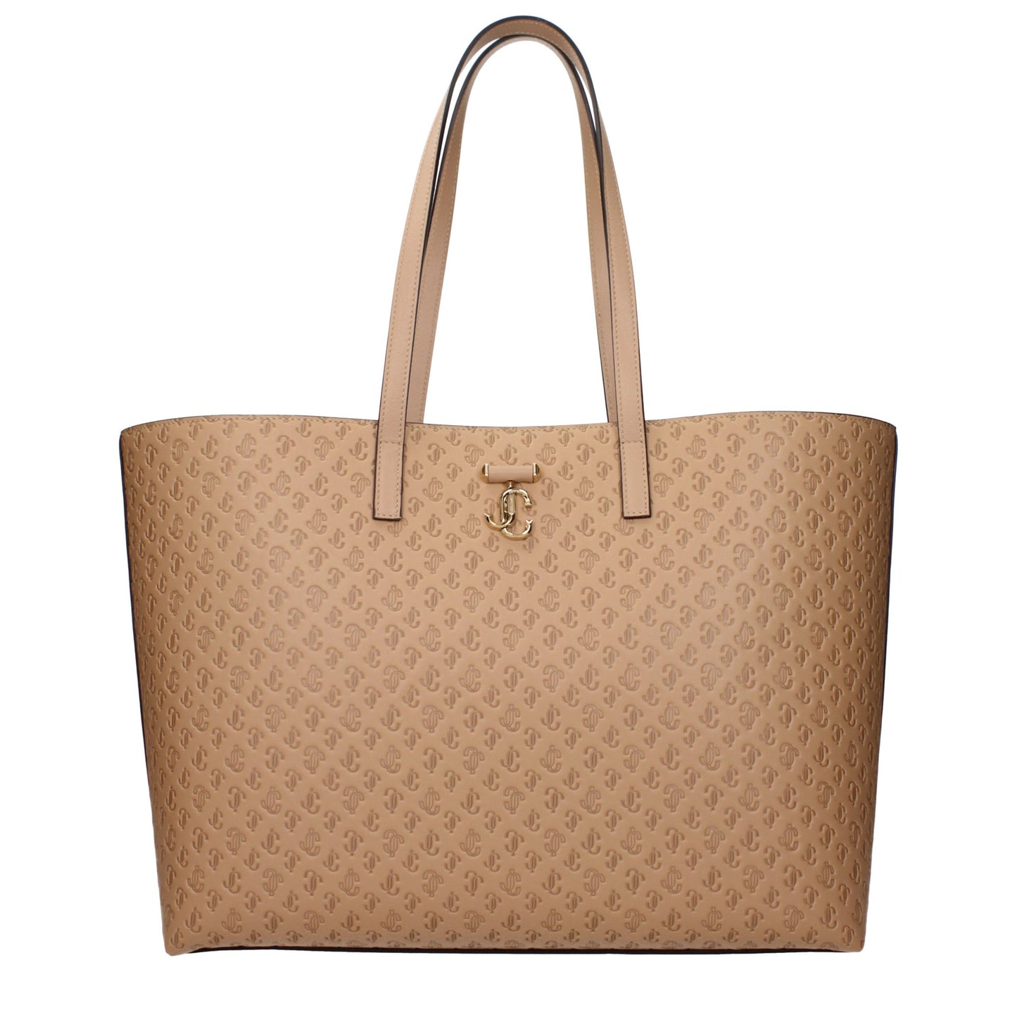 Shoulder Bag by Jimmy Choo for women in leather brown presents a versatile silhouette, showcasing a secure and versatile with versatile shoulder-strap for a sophisticated look.