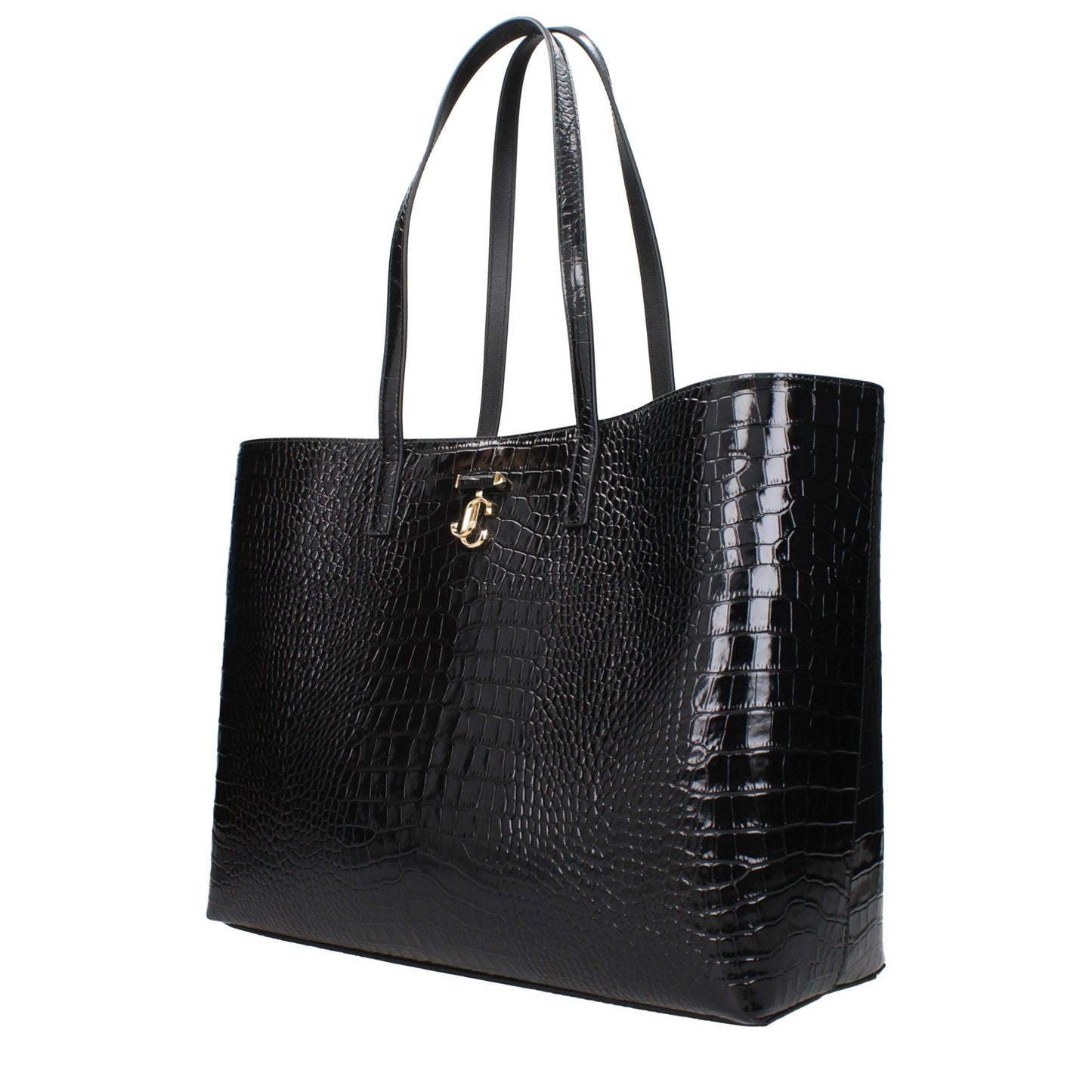 Shoulder Bag by Jimmy Choo for women in leather black features a effortless sophistication silhouette, secured by a with ample and versatile shoulder-strap for a effortless sophistication finish.