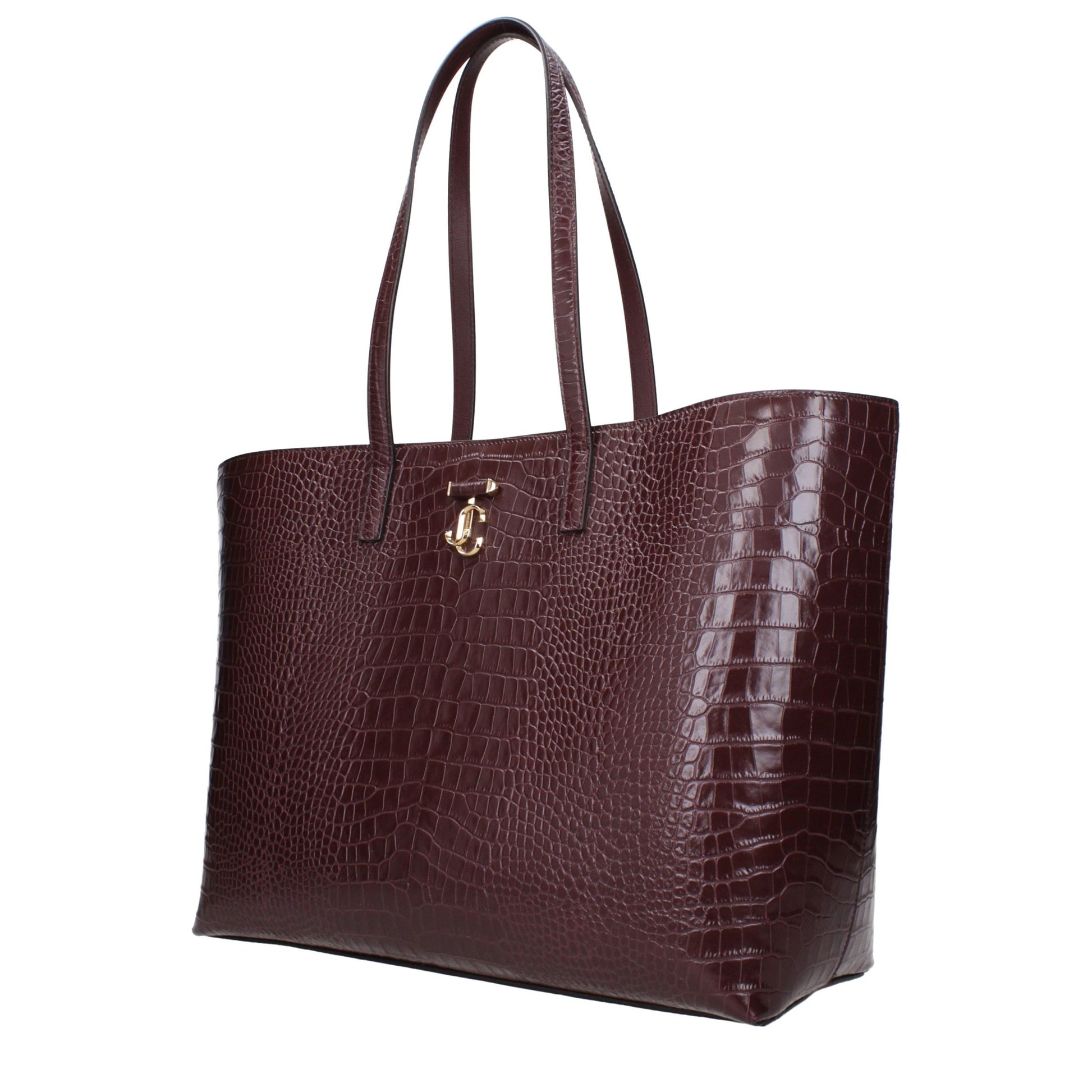 Shoulder Bag by Jimmy Choo for women in leather red features a distinguished silhouette, showcasing a secure and distinguished with versatile shoulder-strap for a distinguished finish.
