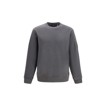 Sweatshirt by Moose Knuckles for men in cotton terry cloth gray & gunmetal features an provocated silhouette, detailed with a provocated and a refined for a sophisticated aesthetic.