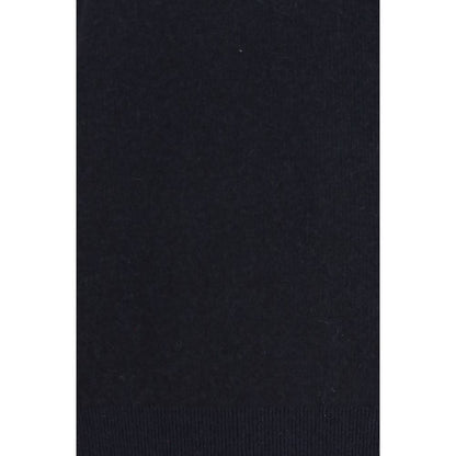 Sweater by Brioni for men in cashmere wool & capra leather blue & striped showcases an masterful silhouette, artfully detailed with a masterful turtle high-neck neckline and for a sophisticated, premium finish.