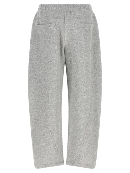 Joggers by Brunello Cucinelli for women in polyamide cotton & cashmere gray features a refined silhouette with a refined athletic & wide, defined by a and a refined long for a refined finish.