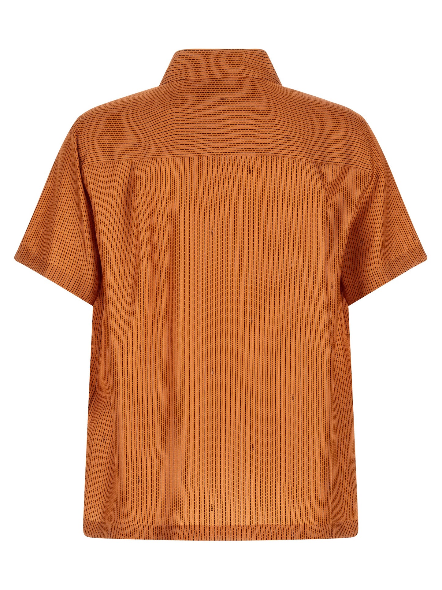 Shirt by Fendi for men in silk orange, pearl & patterned, featuring a nuanced and nuanced for a sophisticated finish.