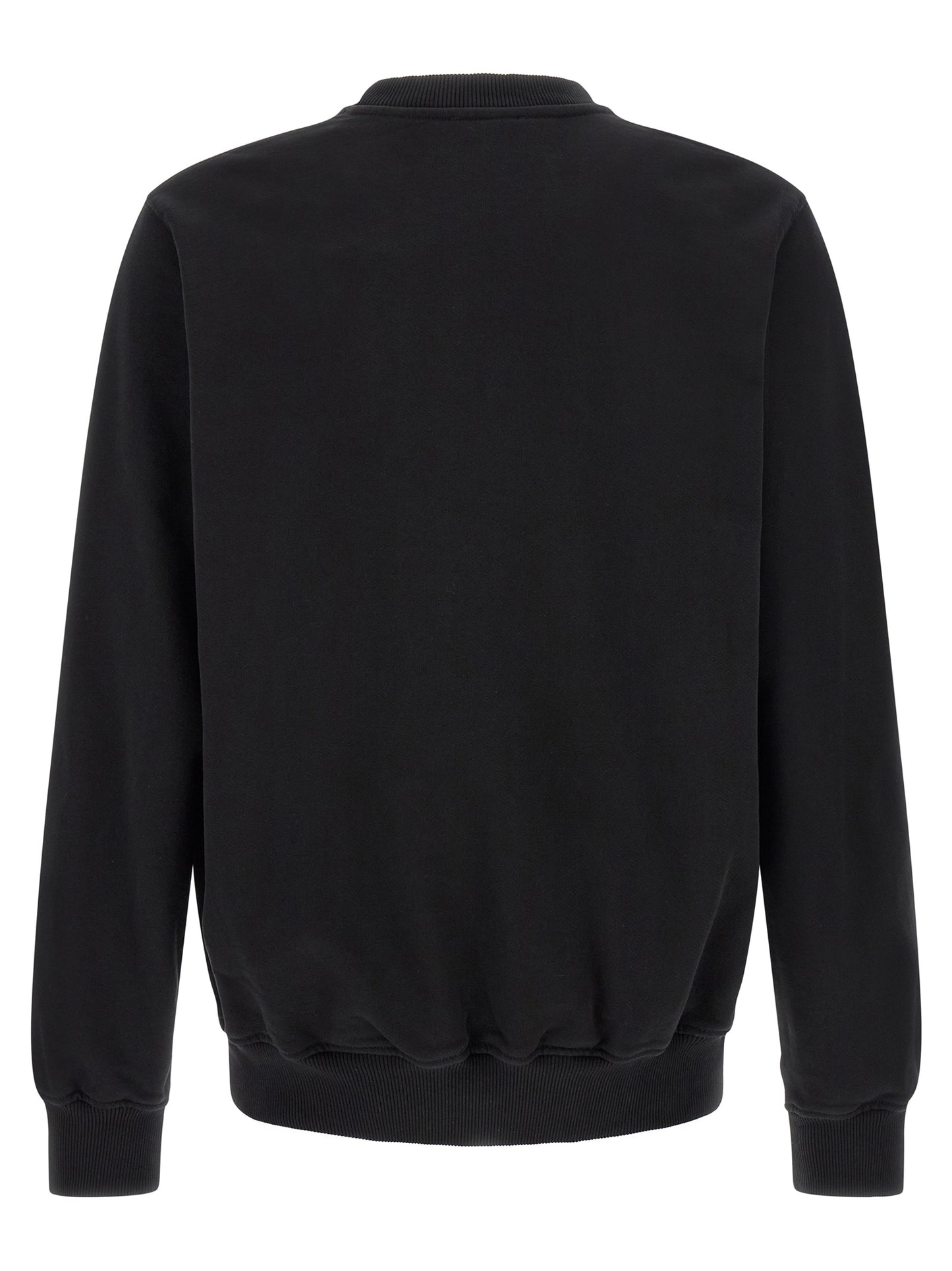 Sweatshirt by Casablanca for men in organic cotton black features an exquisite silhouette, showcasing and details for a exquisite look.