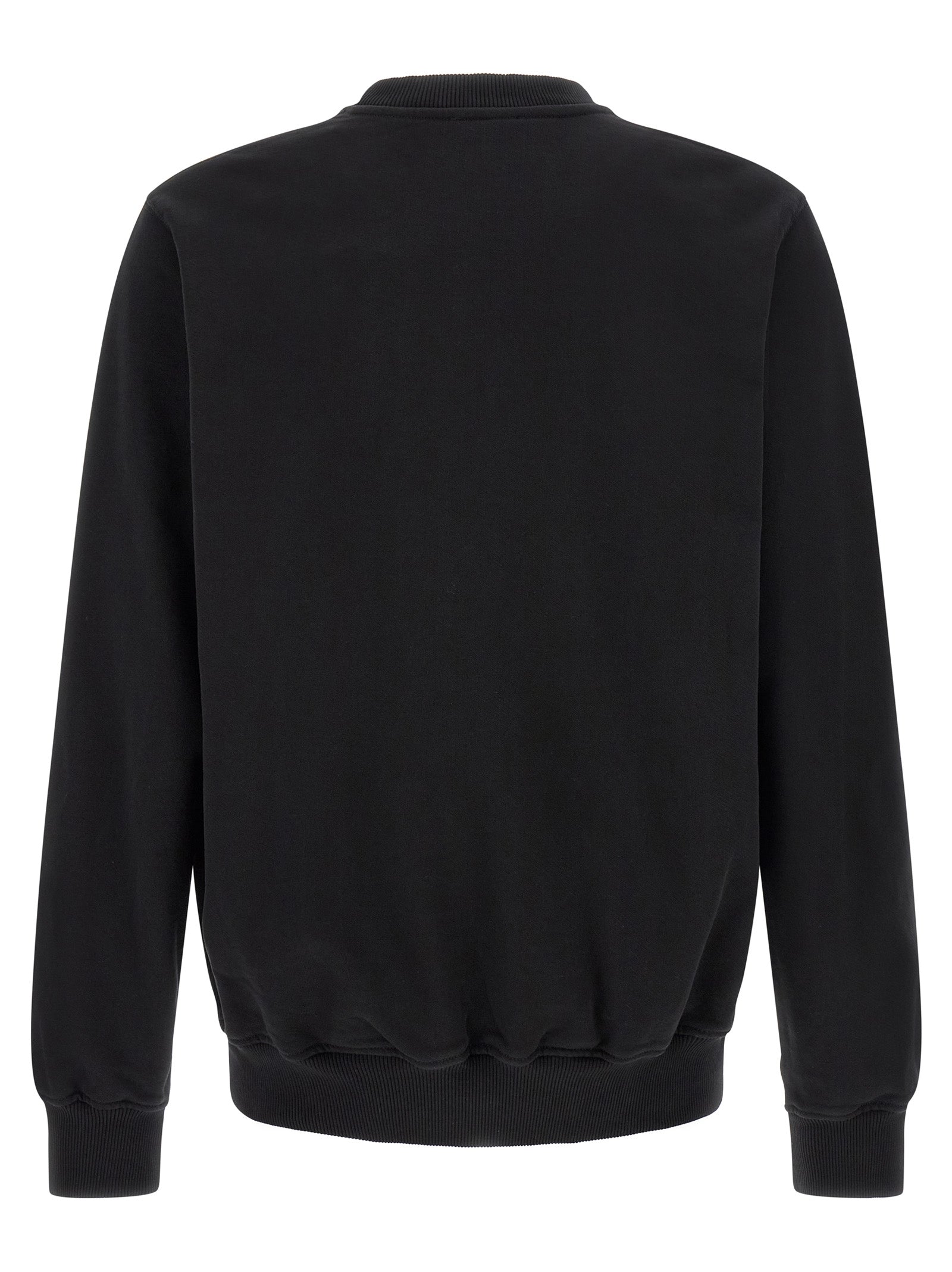 Sweatshirt by Casablanca for men in organic cotton black features an exquisite silhouette, showcasing and details for a exquisite look.