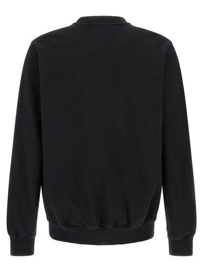 Sweatshirt by Casablanca for men in organic cotton black features an exquisite silhouette, showcasing and details for a exquisite look.
