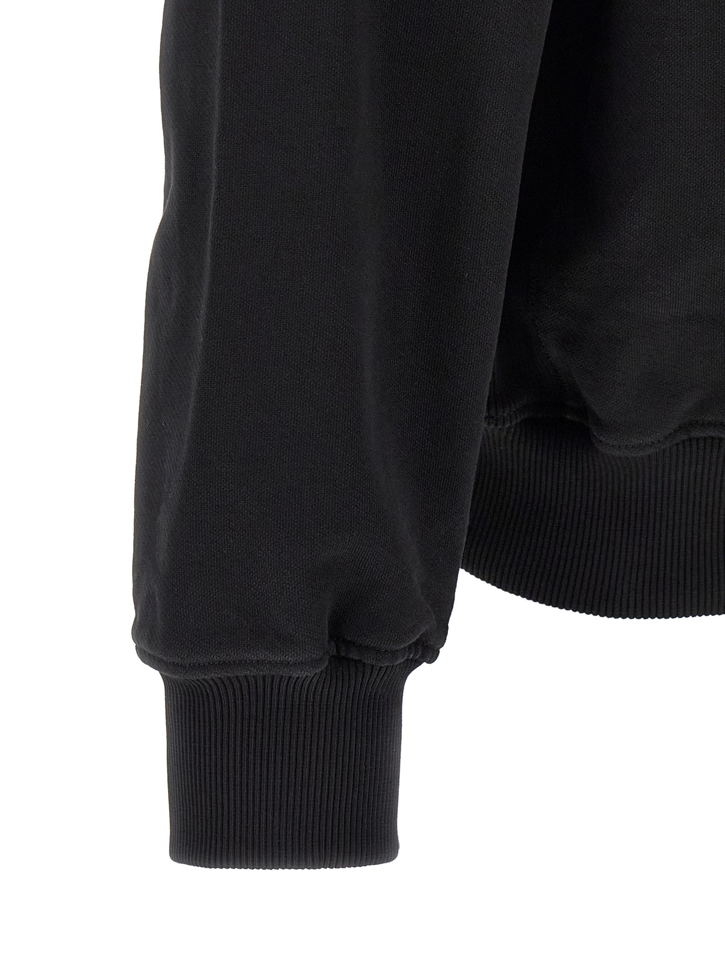 Sweatshirt by Casablanca for men in organic cotton black features an magnificent silhouette, showcasing a sophisticated and detail for a truly magnificent finish.