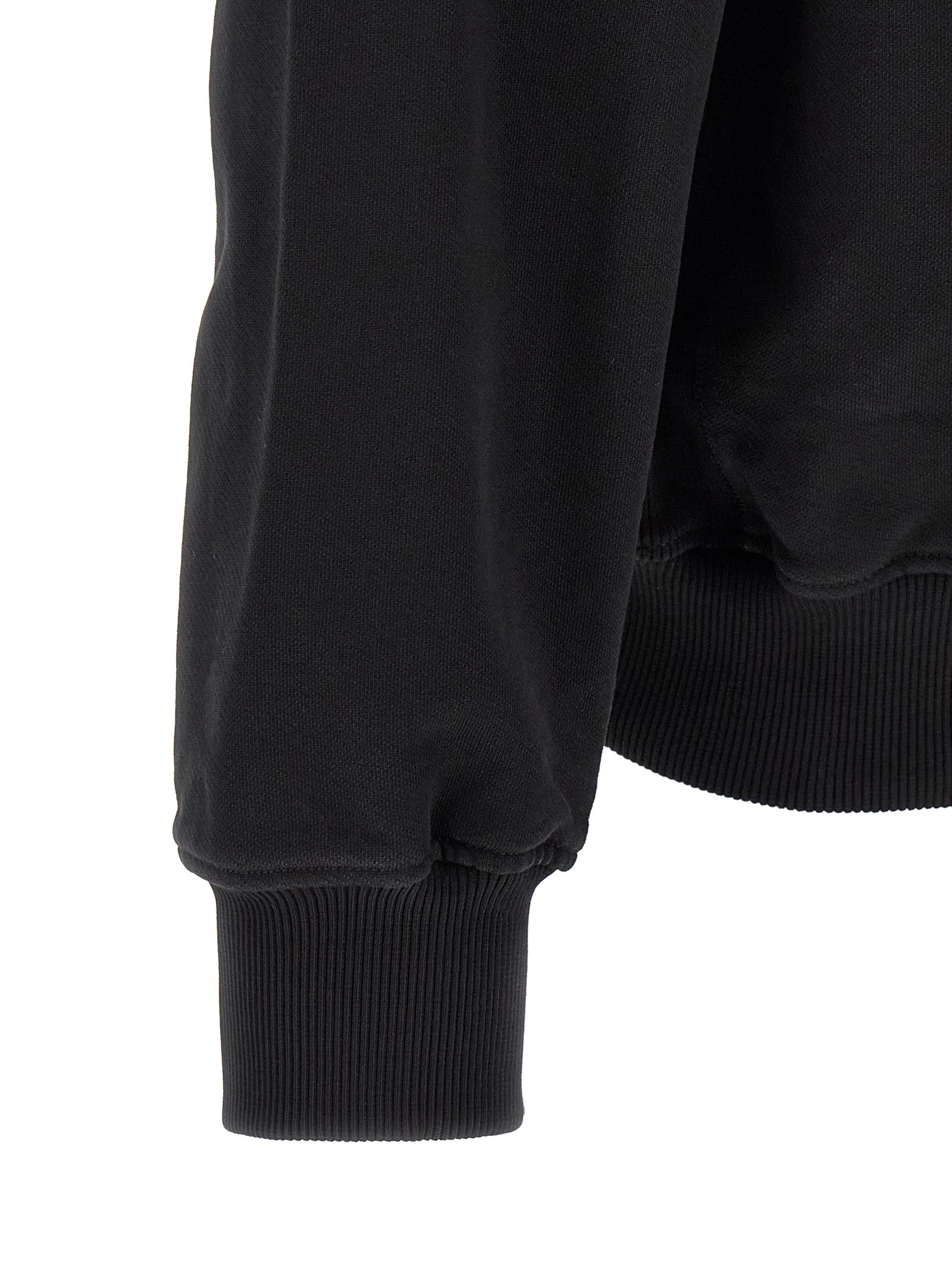 Sweatshirt by Casablanca for men in organic cotton black features an magnificent silhouette, showcasing a sophisticated and detail for a truly magnificent finish.
