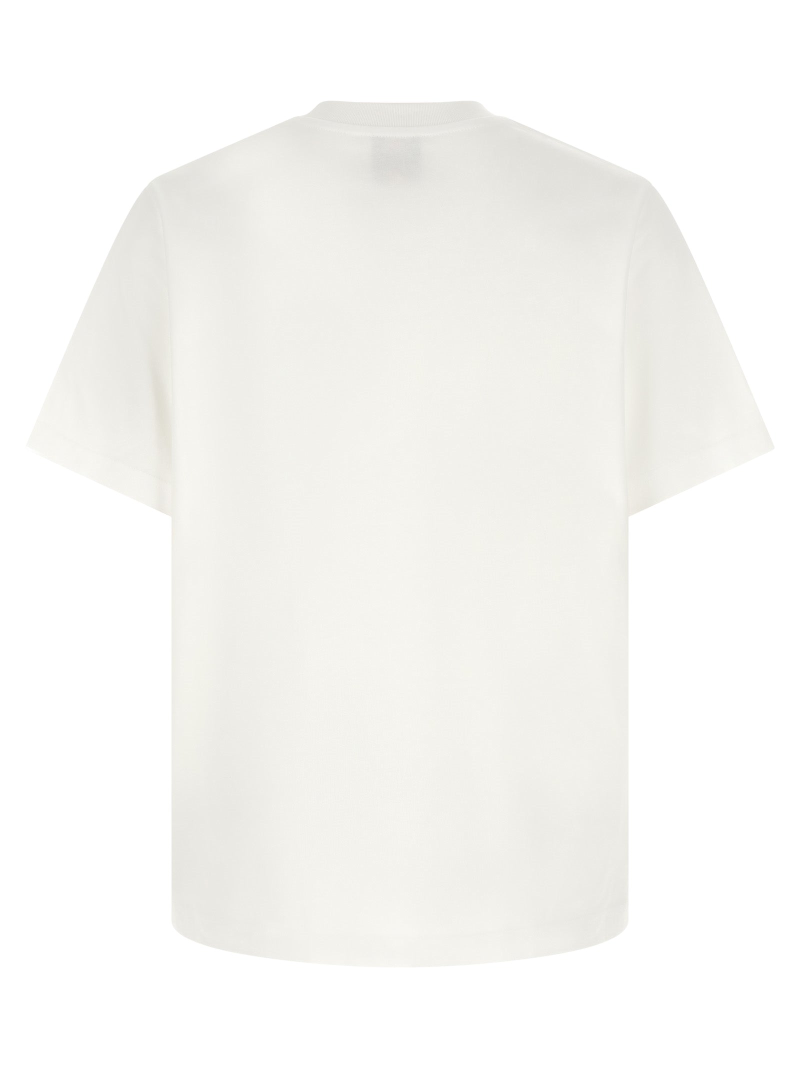 T-Shirt by Casablanca for men in organic cotton white & print features an on trend silhouette, perfectly showcasing a on trend and crew neckline for an elevated aesthetic.