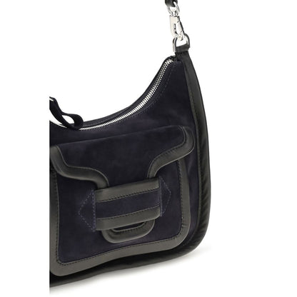 Shoulder Flap Bag by Pierre Hardy for women in bos taurus calf leather black features a effortless sophistication silhouette, secured by a flap, magnetic & clasp with ample and versatile shoulder-strap, handle & adjustable-strap for a effortless sophistication finish.