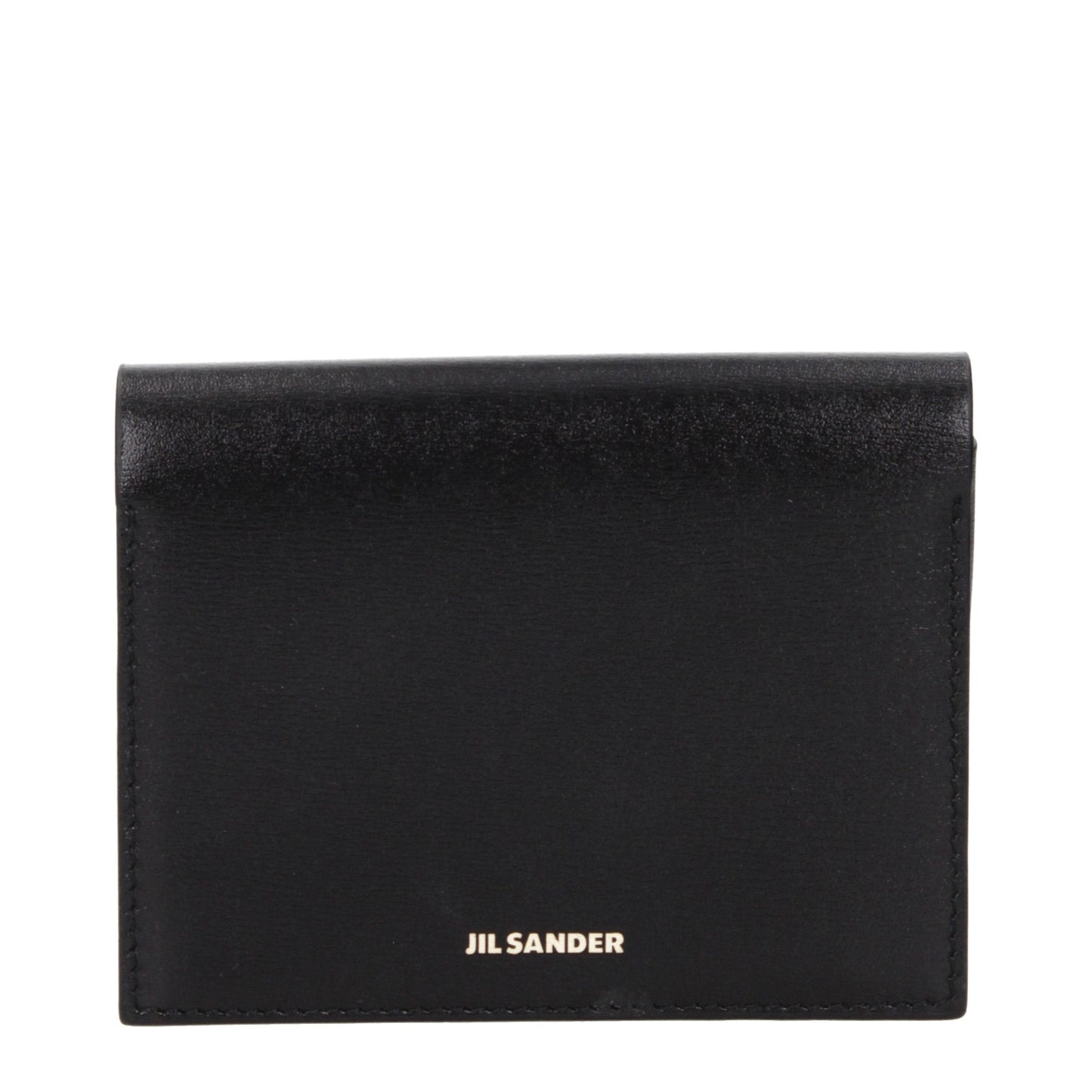 Jil Sander Leather Cardholder Card Case - Black