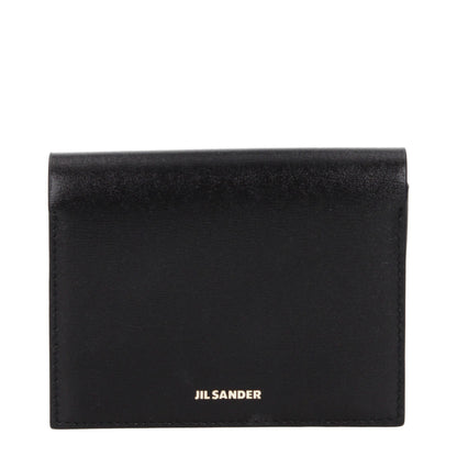 Jil Sander Leather Cardholder Card Case - Black