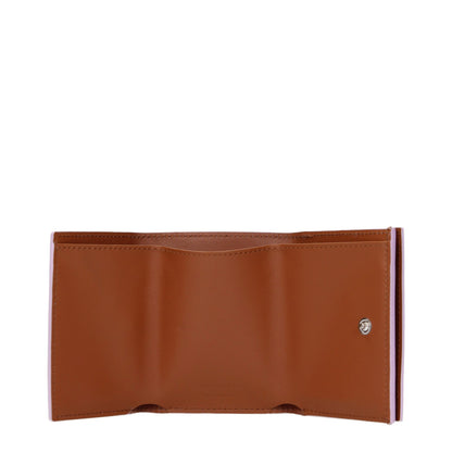 Wallet by Jil Sander for women in leather pink showcases a distinguished silhouette, artfully capturing the essence of the distinguished Leather Wallet design with functional .