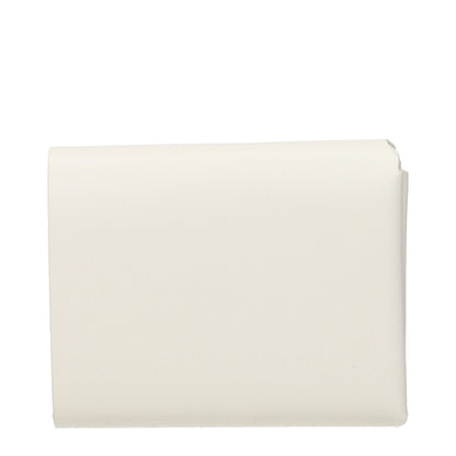 Wallet by Jil Sander for women in leather beige presents a architectural silhouette from the Leather Wallet collection, showcasing architectural for a architectural finish.