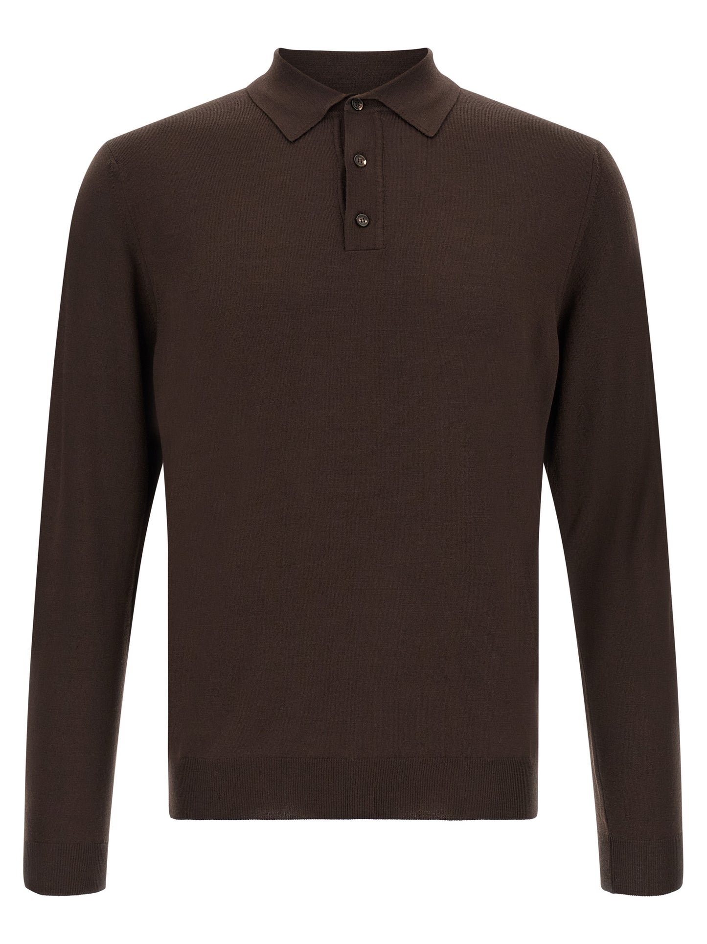 Cardigan by ZANONE for men in polyamide & virgin wool brown features a nuanced silhouette with a refined and nuanced detailing for a sophisticated look.