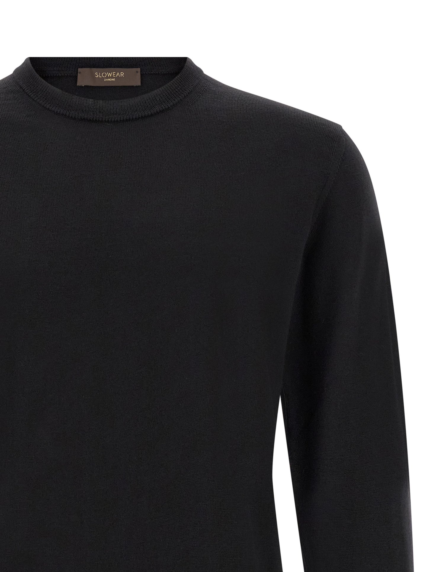 Cardigan by ZANONE for men in virgin wool black features a nuanced silhouette with a refined and nuanced detailing for a sophisticated look.
