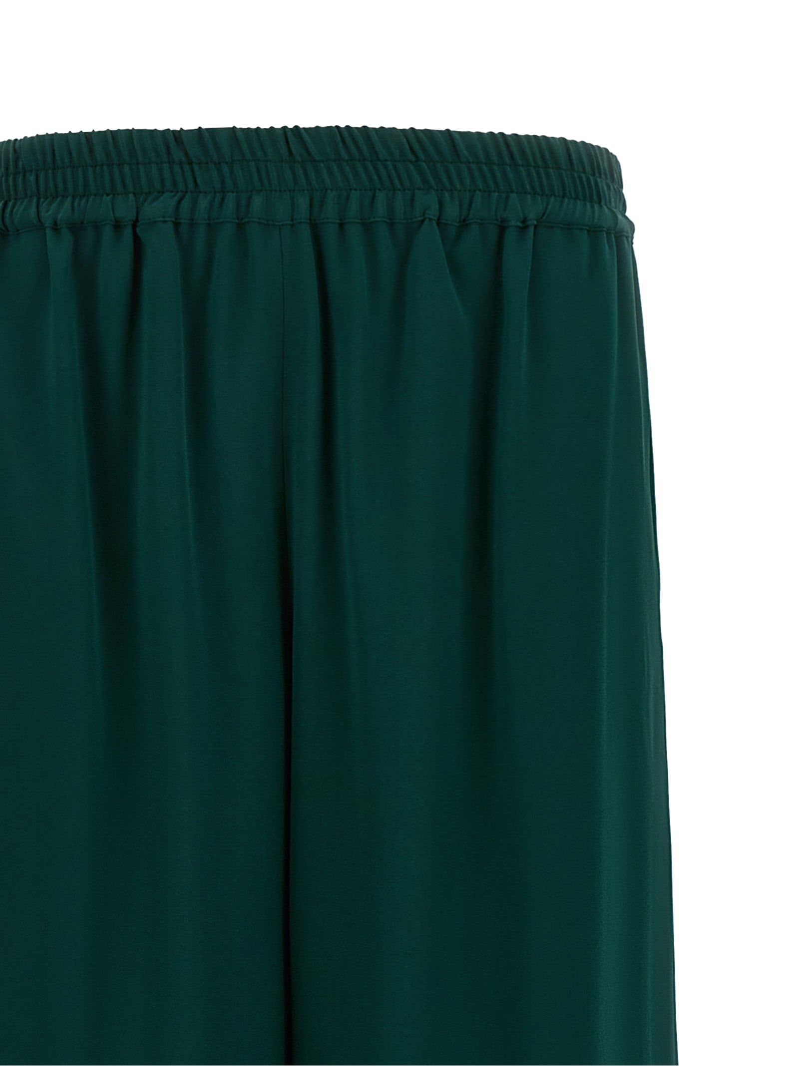 Palazzo Pants by Gianluca Capannolo for women in viscose bicolour & green features an sophisticated and relaxed-fit & wide with a precise long, creating a sophisticated and sophisticated silhouette.