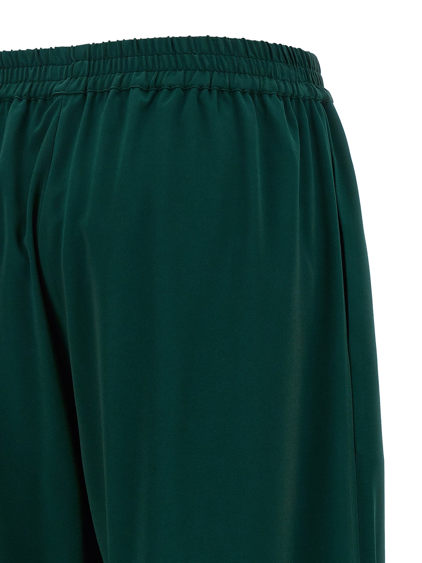 Palazzo Pants by Gianluca Capannolo for women in viscose bicolour & green features a refined silhouette with a refined relaxed-fit & wide, defined by a and a refined long for a refined finish.