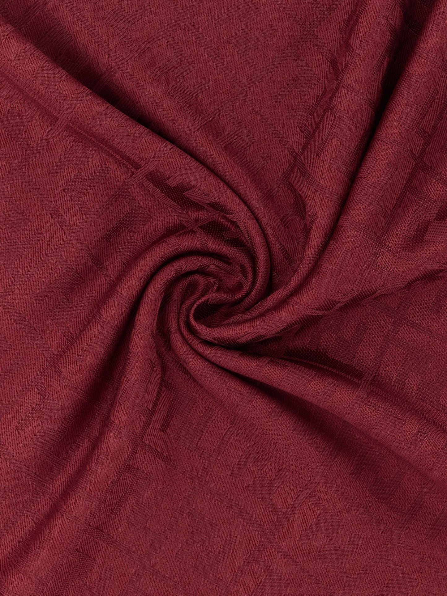 Scarf by Fendi for women in wool & silk bordeaux, patterned & jacquard features a timeless silhouette, artfully capturing the essence of the timeless Wool & Silk Scarf design for a sophisticated look.