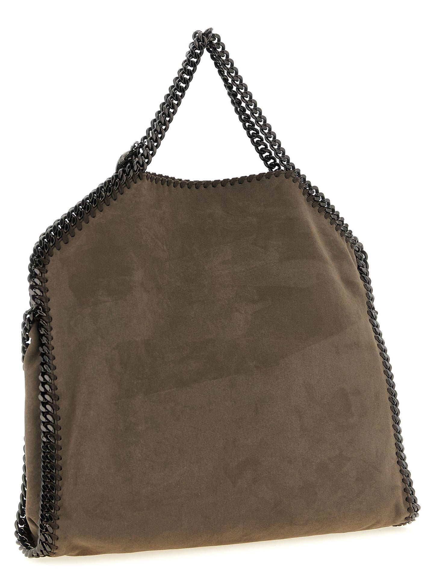 Handbag by Stella McCartney for women in polyamide gray presents a ornamental silhouette, showcasing a secure , ample , and versatile shoulder-strap & handle for a ornamental finish.