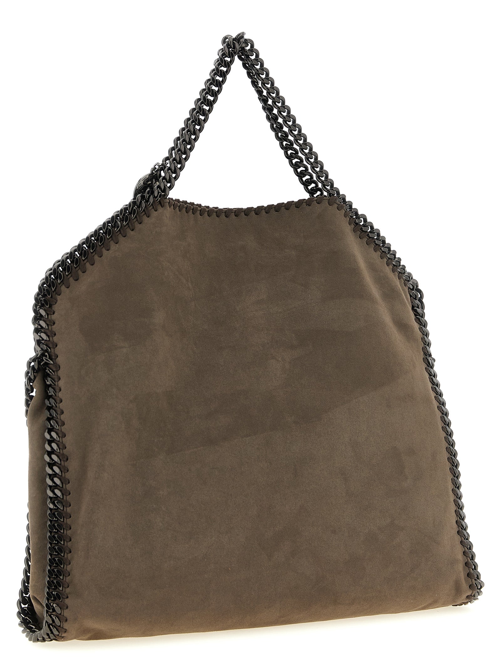 Handbag by Stella McCartney for women in polyamide gray presents a ornamental silhouette, showcasing a secure , ample , and versatile shoulder-strap & handle for a ornamental finish.