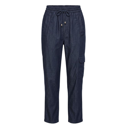 Trussardi Jeans Blue Cotton Women's Pant