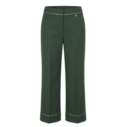Trussardi Jeans Green Polyester Women Pants