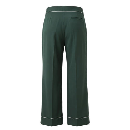 Trussardi Jeans Green Polyester Women Pants