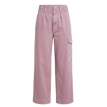 Trussardi Jeans Purple Cotton Women Pants
