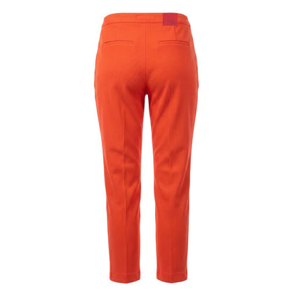 Trussardi Jeans Orange Cotton Women's Pant