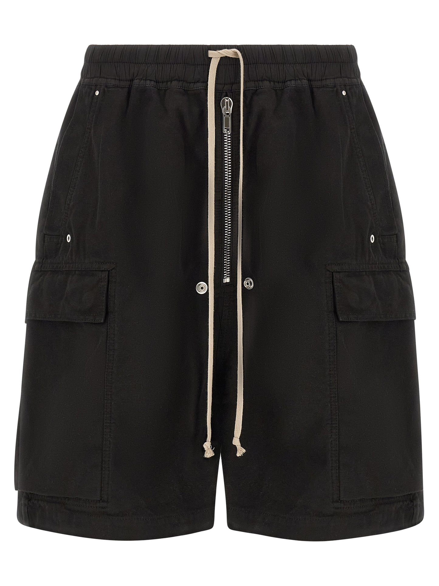 DRKSHDW Aren Men's Relaxed Fit Cotton Bermuda Shorts - Black