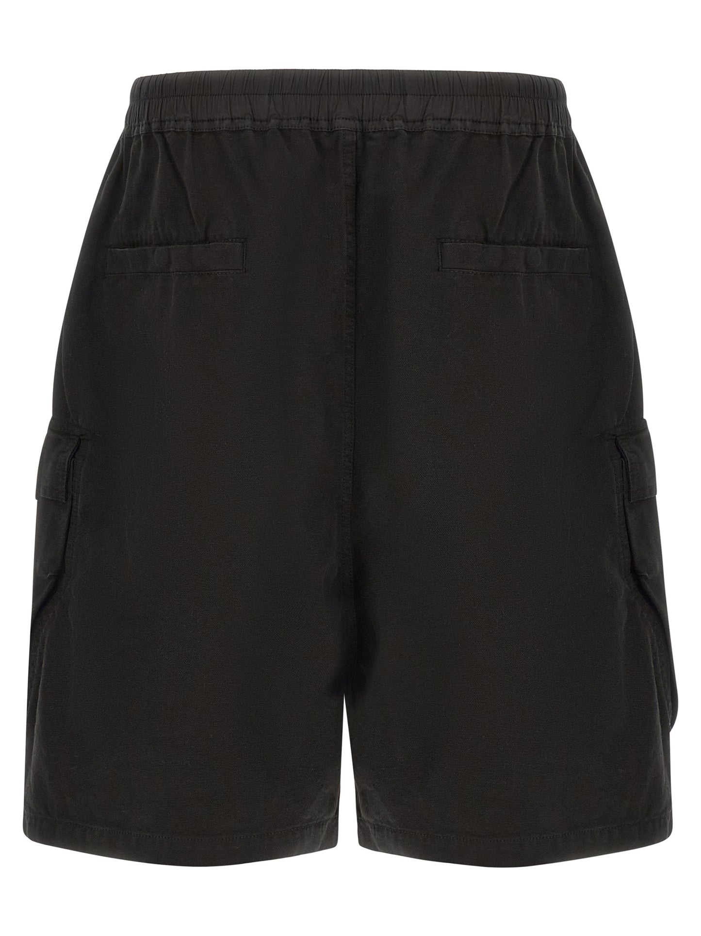 DRKSHDW Aren Men's Relaxed Fit Cotton Bermuda Shorts - Black