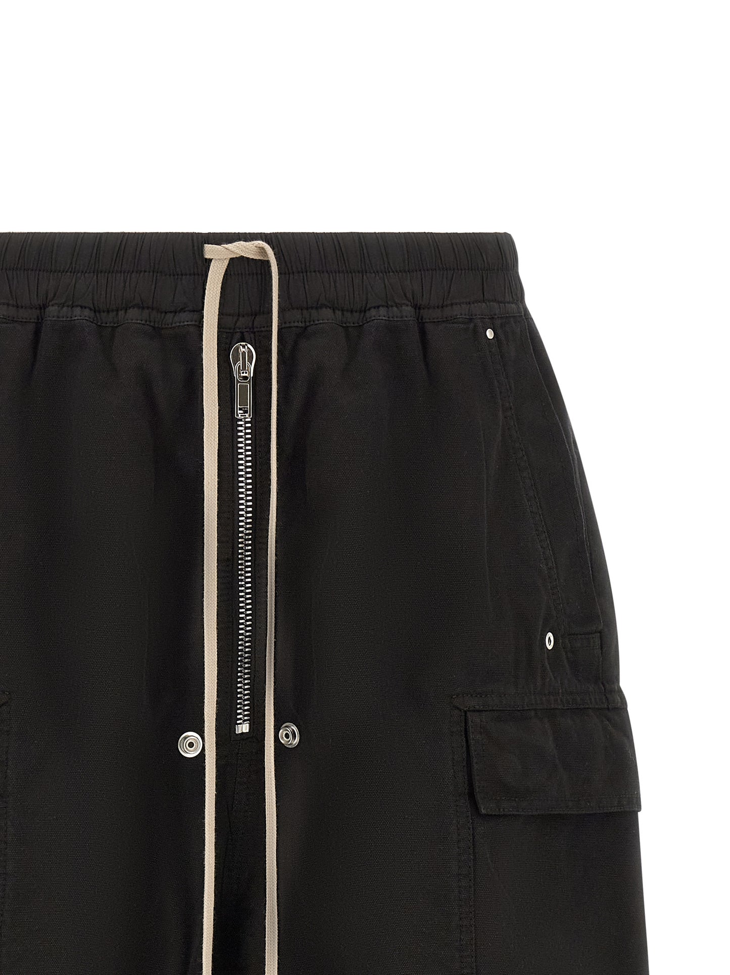 DRKSHDW Aren Men's Relaxed Fit Cotton Bermuda Shorts - Black