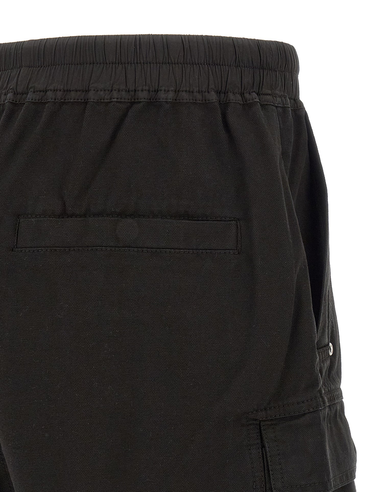DRKSHDW Aren Men's Relaxed Fit Cotton Bermuda Shorts - Black