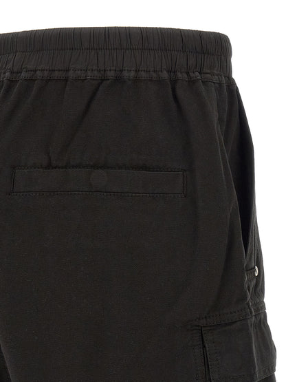 DRKSHDW Aren Men's Relaxed Fit Cotton Bermuda Shorts - Black
