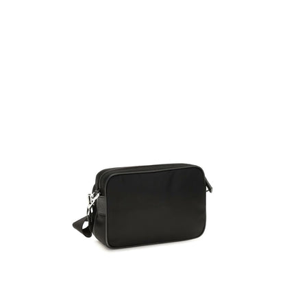 Shoulder Bag by Prada for men in polyamide black features a effortless sophistication silhouette, secured by a with ample and versatile shoulder-strap for a effortless sophistication finish.