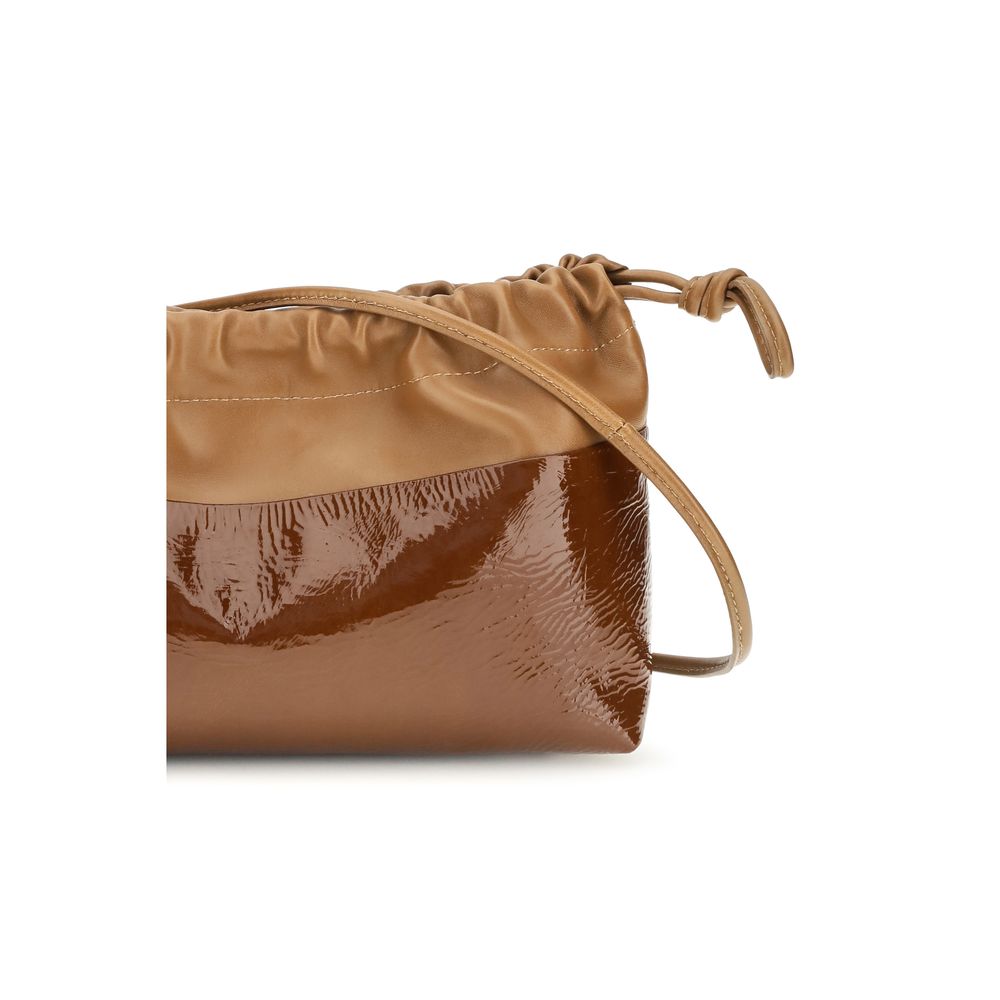 Shoulder Clutch Bag by Pierre Hardy for women in bos taurus calf leather bicolour features a effortless sophistication silhouette, secured by a with ample and versatile shoulder-strap for a effortless sophistication finish.