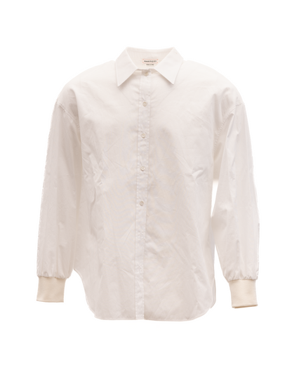 Alexander McQueen White Cotton Shirt