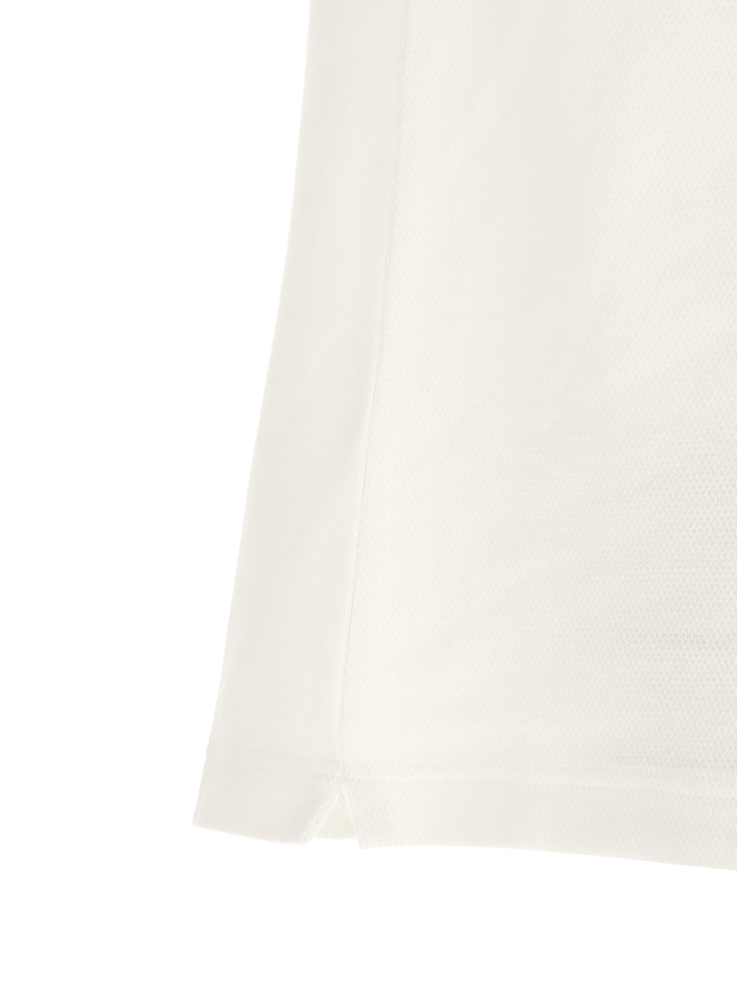 Polo Shirt by Casablanca for men in organic cotton white & patterned presents a crisp silhouette, artfully detailed with a crisp and crisp .