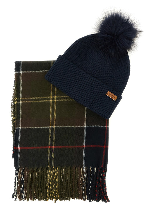 Beanie Hat by Barbour for women in viscose polyamide polyester leather & faux fur multicolor & tartan presents a urban-chic silhouette, artfully capturing the essence of the urban-chic Dover Viscose Polyamide Polyester Leather & Faux Fur Beanie Hat design for a sophisticated look.