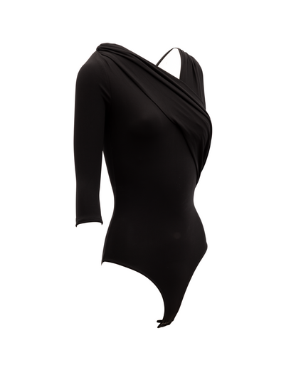 Alexander McQueen Women's Bodysuit Stretch Viscose - Black