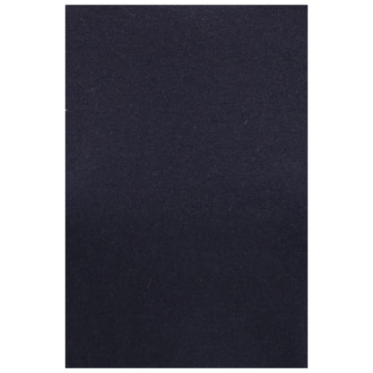 T-Shirt by Extreme Cashmere for women in cashmere cotton & capra leather blue features a plush silhouette, showcasing a sophisticated and for a truly plush finish.