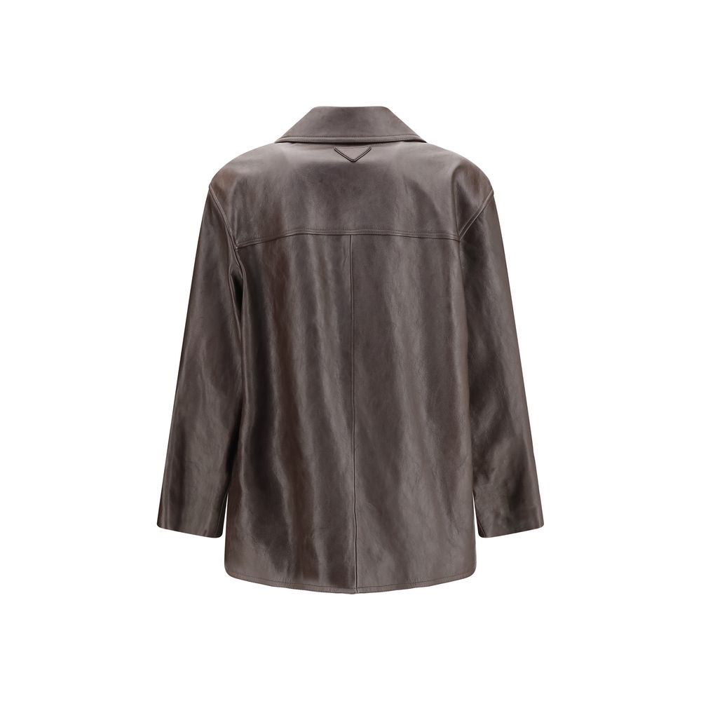Jacket by Saint Laurent for men in satin wool & leather black & signature showcases a enveloping silhouette, artfully detailed with a enveloping and premium pockets for a truly enveloping finish.