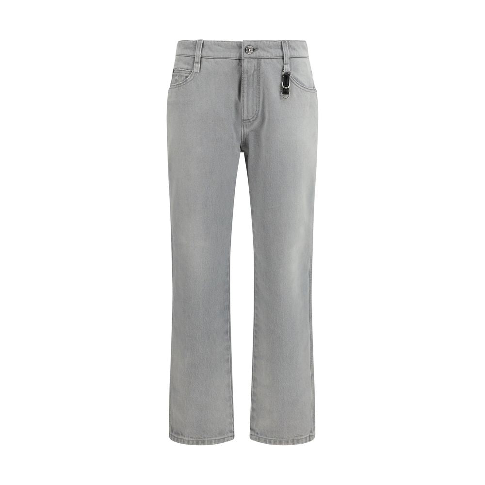 Jeans by Ermanno Scervino for women in cotton denim gray presents a refined pantology silhouette, artfully defined by a refined pantology relaxed-fit, regular-fit & boyfriend, long, and a sophisticated .