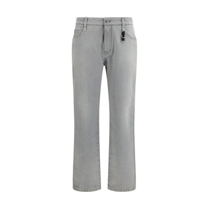 Jeans by Ermanno Scervino for women in cotton denim gray presents a refined pantology silhouette, artfully defined by a refined pantology relaxed-fit, regular-fit & boyfriend, long, and a sophisticated .